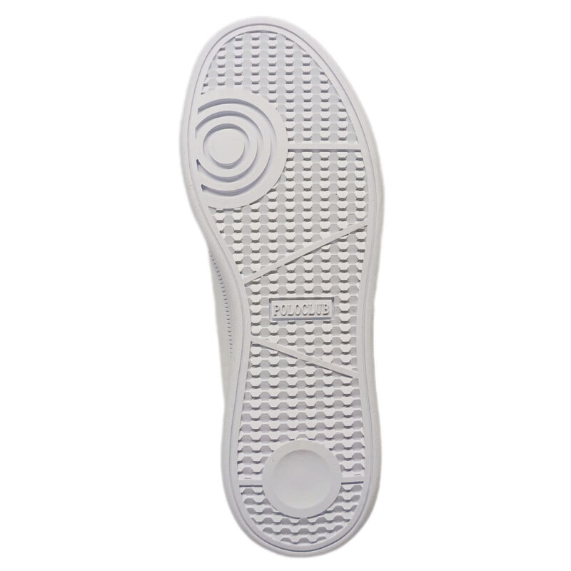 Tenis Dama Polo Estilo Mujer Blanco Con Rosa image number null