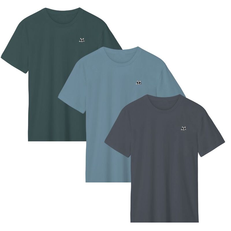 Set de 3 playeras Bark and Hide Playera Para Ho... image number null