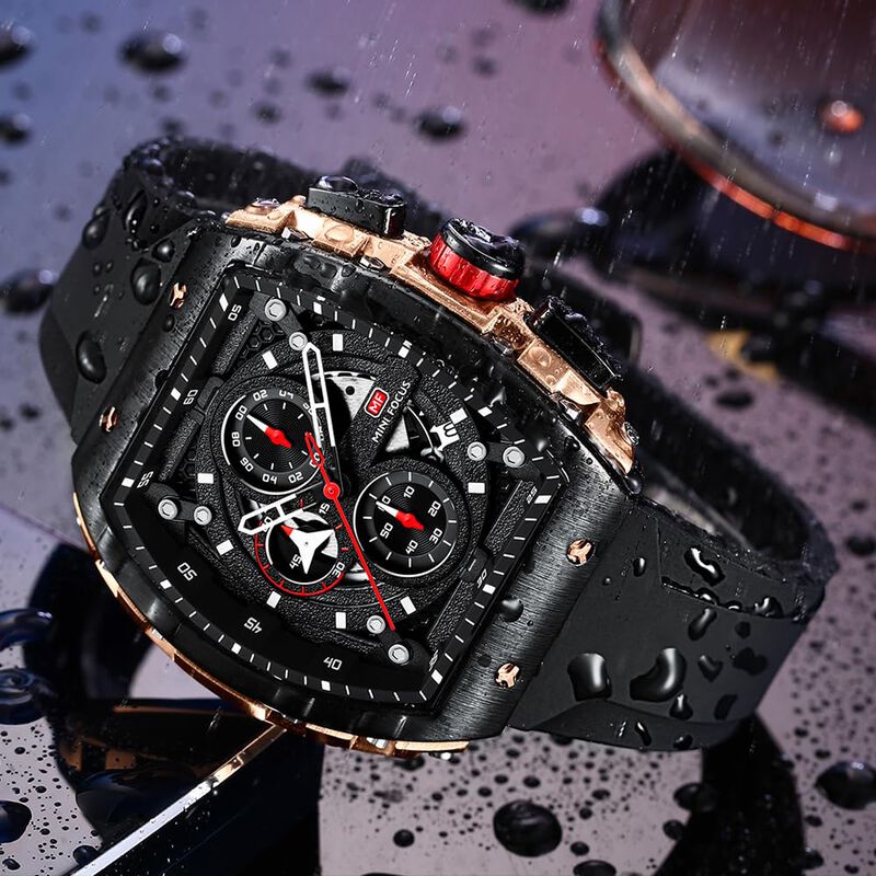 Reloj Mf Mini Focus Fashion Tonneau Chrono Wate... image number null
