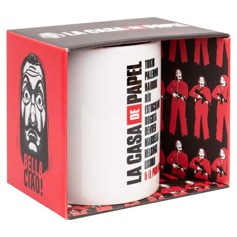 Taza Nombres Personajes La Casa De Papel Cer&aacute;mi... image number null