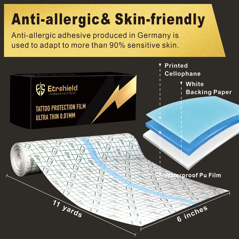 Film Protectora Impermeable Para Tatuajes Es Et... image number null