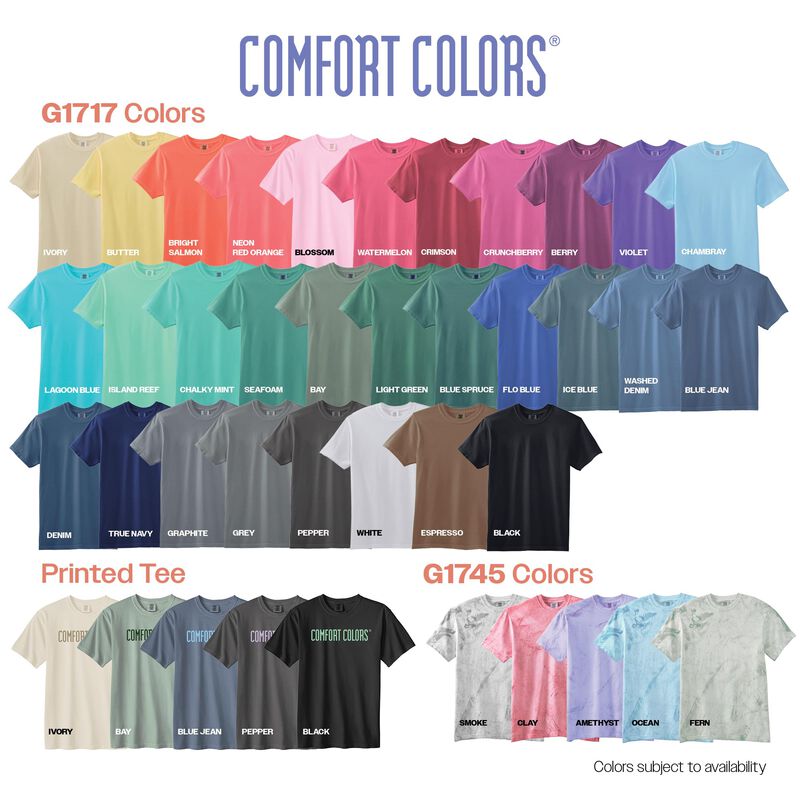 Camiseta Comfort Colors G1717 Verde Claro Talla... image number null