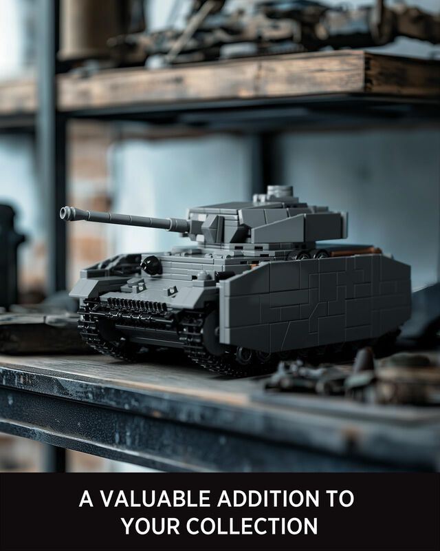 Set De Construcci&oacute;n Militar Nifeliz Panzer Iv G... image number null