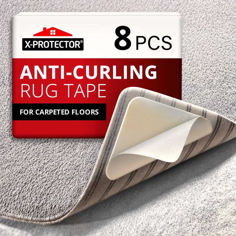 Cinta Para Alfombras X-protector 8 Piezas Ganch... image number null