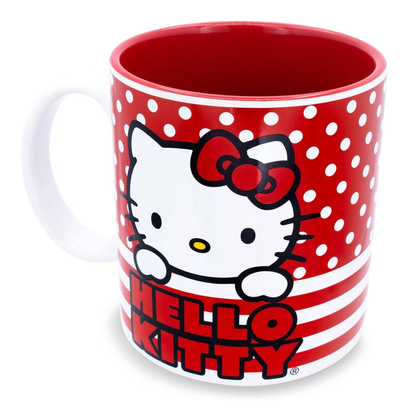 Taza Plateada Buffalo Hello Kitty Con Lunares Y... image number null