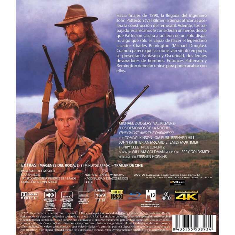 Los Demonios De La Noche [blu_ray] (1996) The G... image number null