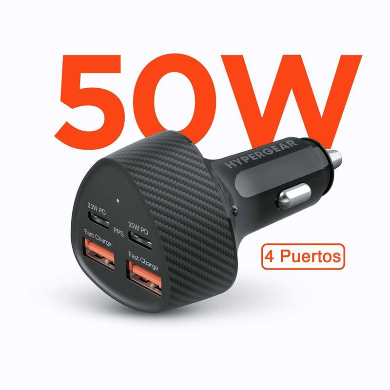 Cargador para Auto Plug In HYPERGEAR 50W ultra ... image number null
