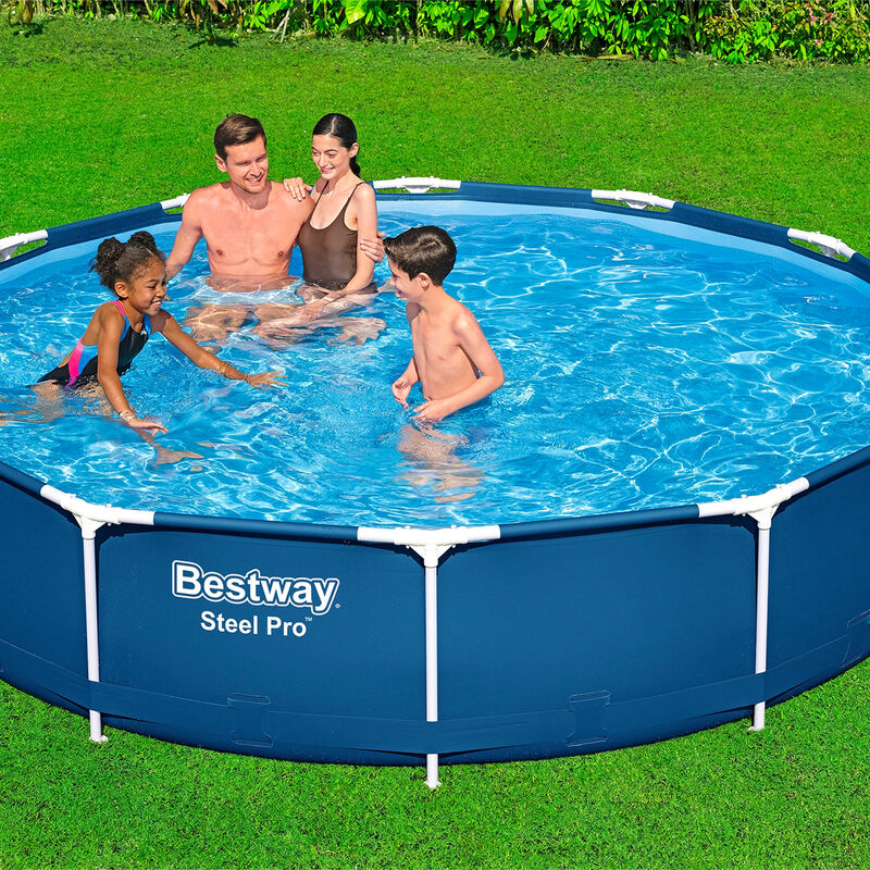 Alberca Rígida Estructural Redonda Azul 1 Model... image number null