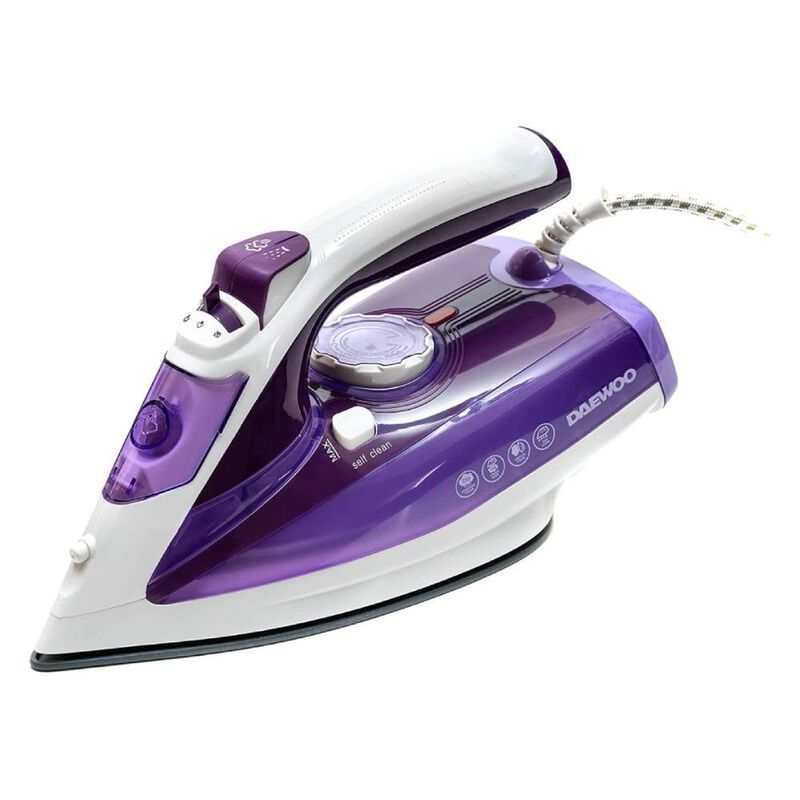 Plancha De Vapor Daewoo Dsi-9259 De 1200w Ropa image number null