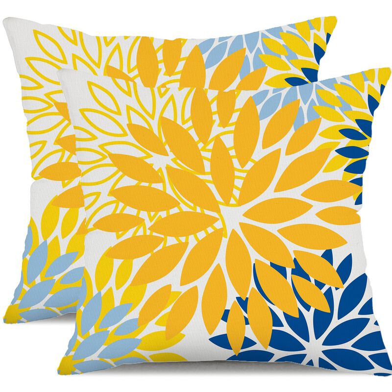 Fundas De Almohada Dfxsz Con Forma De Flor Amar... image number null