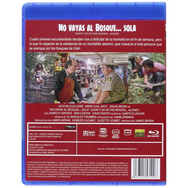 No vayas al bosque... sola (Blu-ray) image number null