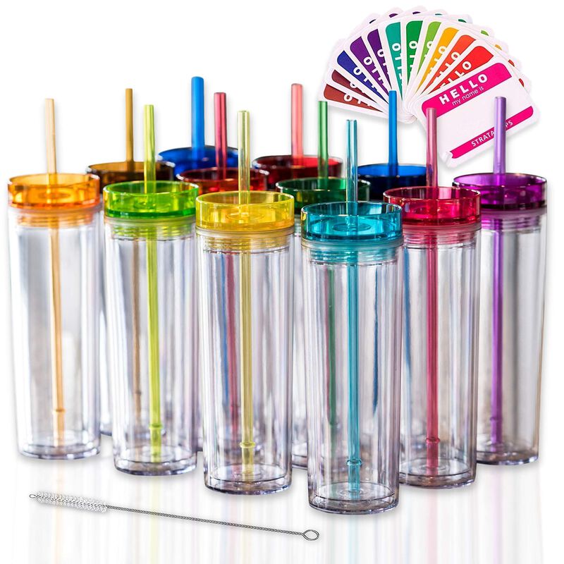Vaso De Bebida Strata Cups 473 ml Pack De 12 Co... image number null