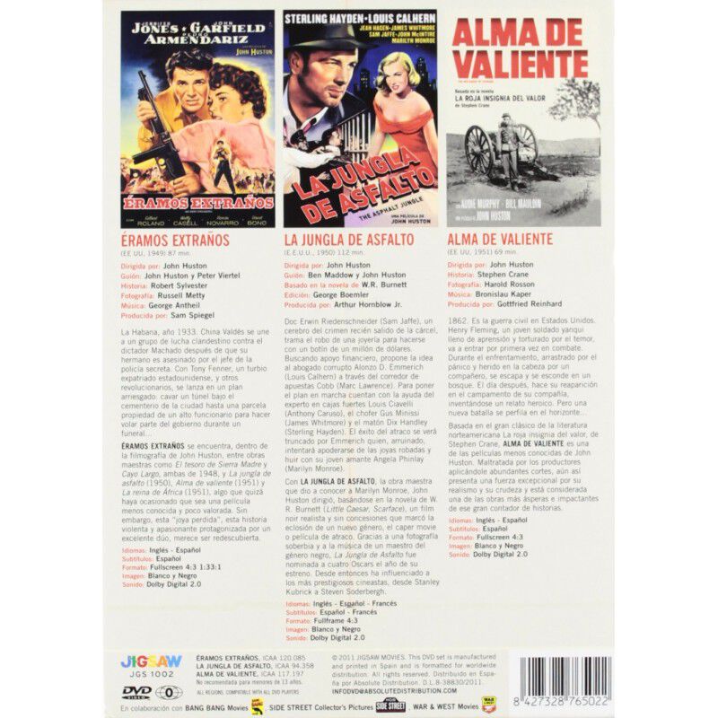 John Huston (3 Pel&iacute;culas) [DVD] image number null
