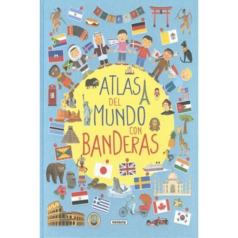 Atlas Del Mundo Con Banderas, De Susaeta, Susae... image number null
