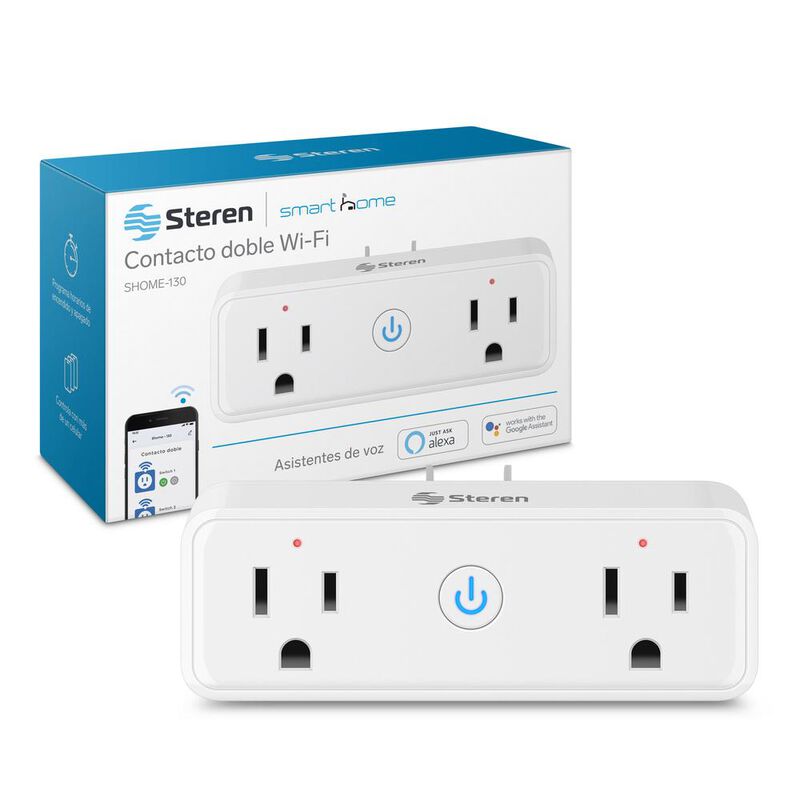 Contacto (tomacorriente) Doble Con Wi-fi | Shom... image number null