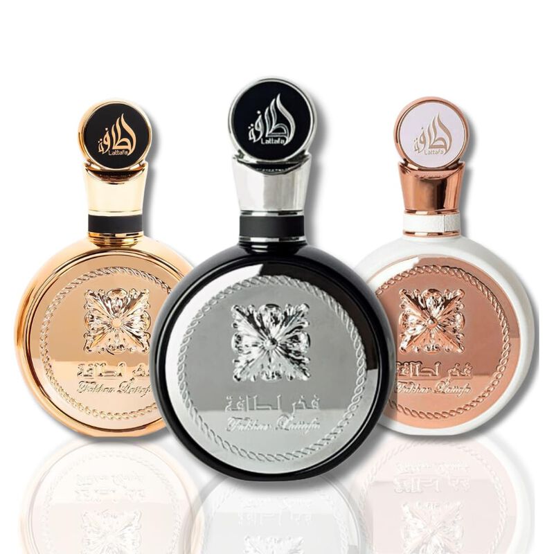 Set De Perfume Lattafa Fakhar De 3 Piezas Para ... image number null