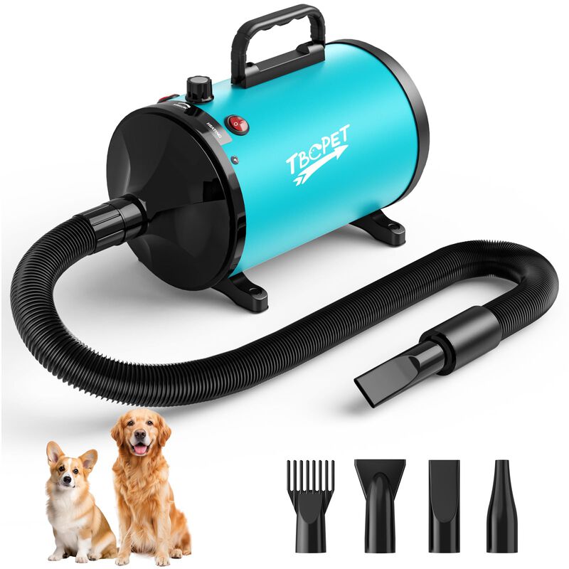 Secador Para Perros Tbc Pet 3800w De Velocidad ... image number null
