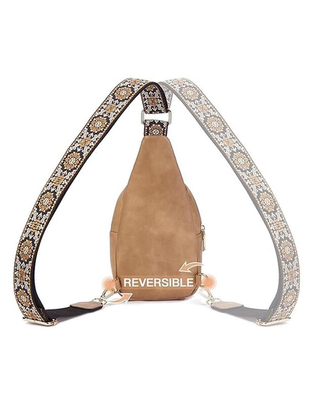 Bolsa Crossbody Pink Brule Smart Organizer Para... image number null