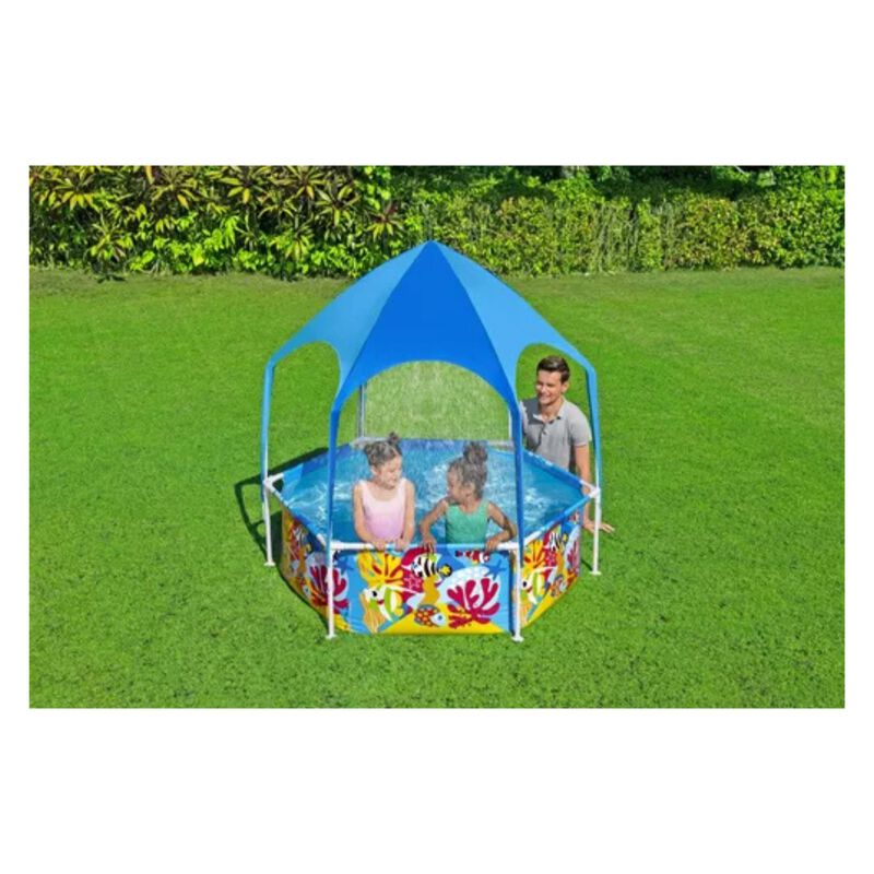 Alberca Bestway Estructural Hexagonal Toldo 930... image number null