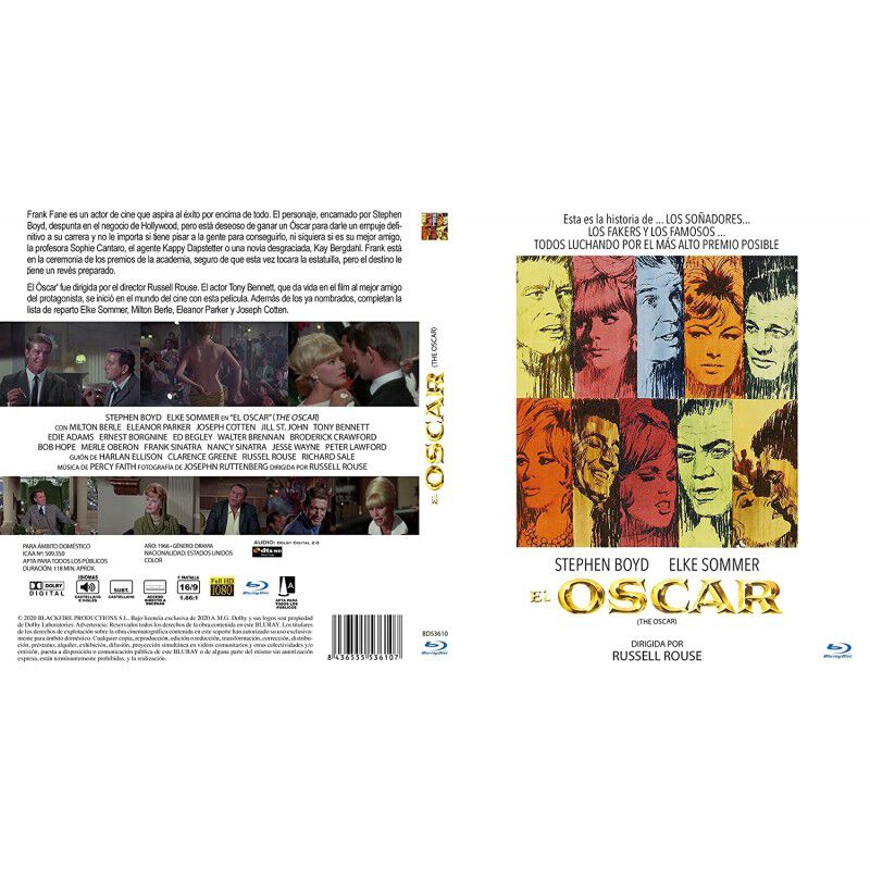 El Oscar Blu Ray 1966 The Oscar [blu-ray] image number null