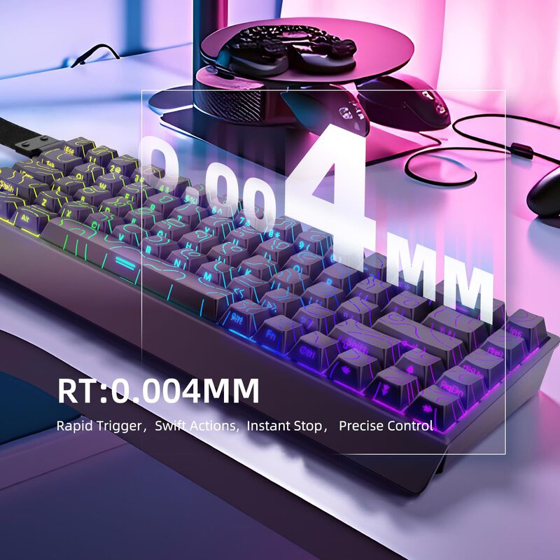 Teclado Irok Mer68 Cableado, 68 Teclas, Argb Y ... image number null