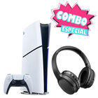Combo Consola Sony PlayStation 5 Slim Digital 1 TB + Audifonos Bluetooth