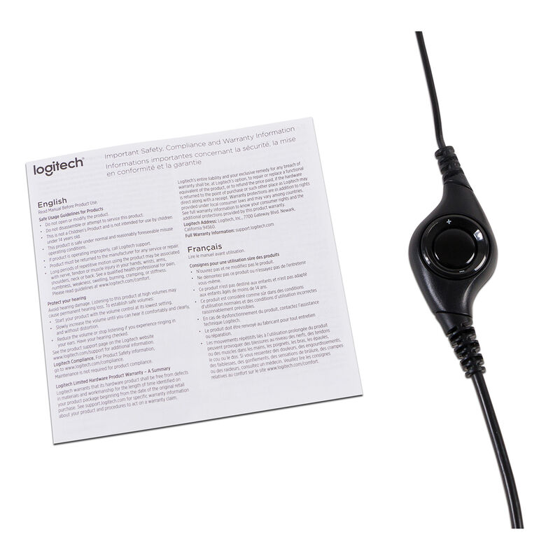 Audífonos con Micrófono Logitech H390, USB image number null