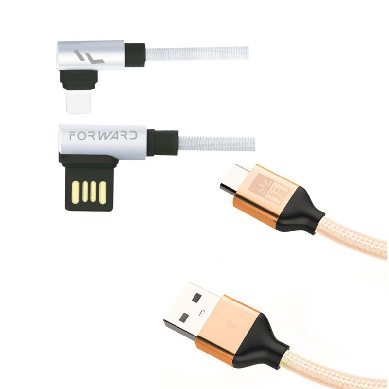 Kit Cables Tipo C Gamer Forward Cable 90° y Cab... image number null