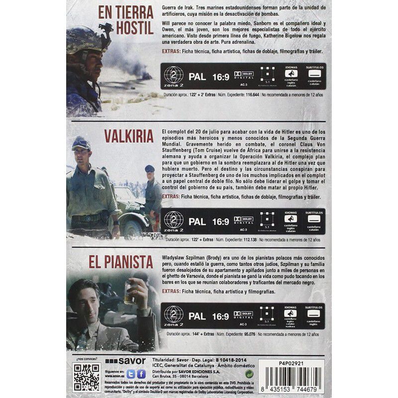 Pack: Bigelow + Singer + Polanski (En Tierra Ho... image number null