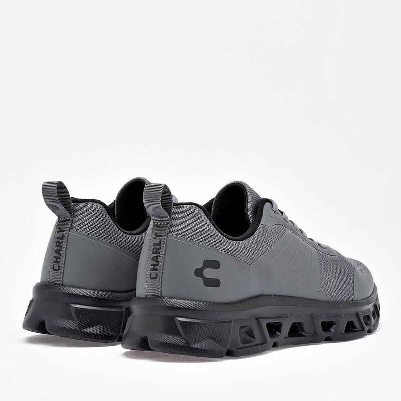Charly tenis deportivo para hombre gris cod 139... image number null