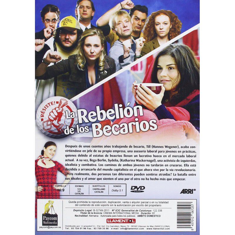 La Rebeli&oacute;n De Los Becarios [dvd] (2009) Resist... image number null