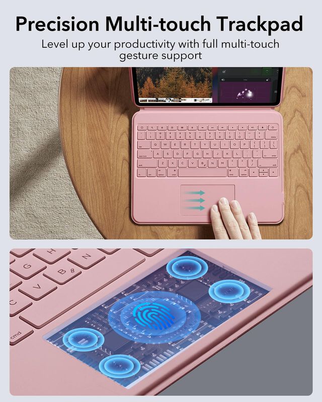 Funda Con Teclado Esr Ascend Para Ipad Air De 1... image number null