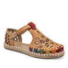 Mora Tierra Sandalia para mujer beige multicolor