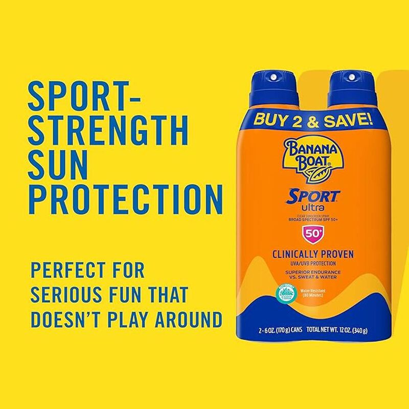 Banana Boat Sunscreen Sport Performance Spray, ... image number null