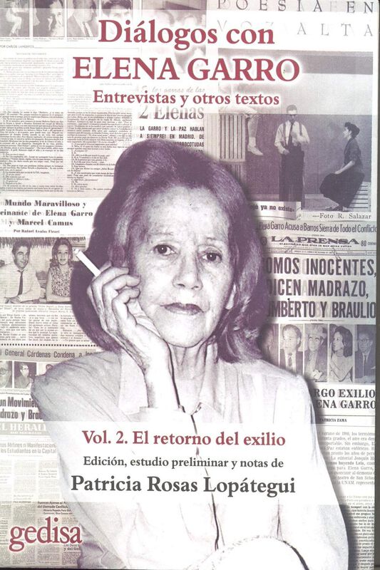 Di&aacute;logos Con Elena Garro. Entrevistas Y Otros T... image number null