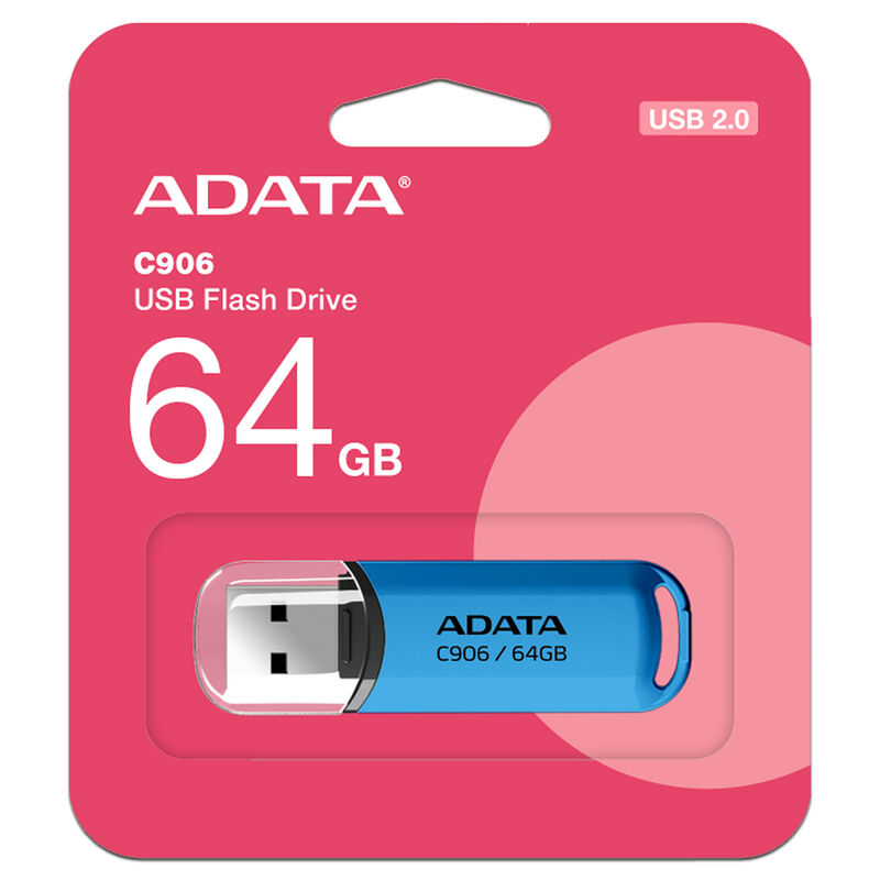 Unidad Flash USB 2.0 ADATA C906 de 64GB. Color ... image number null