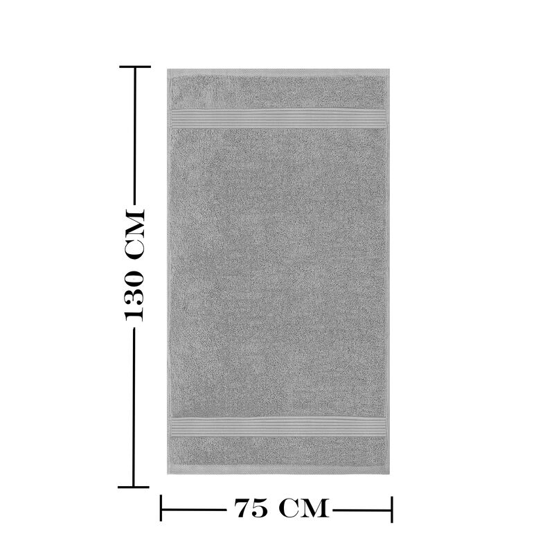 Toalla Segovia Medio Baño Mod: T2208 Color Gris... image number null