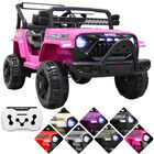 Camioneta Montable El&eacute;ctrica para Ni&ntilde;os Control Remoto 12v - Rosa Claro