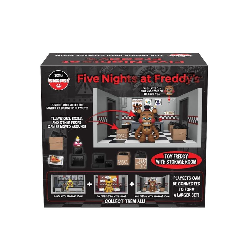Set De Juego Funko Snaps! Cinco Noches En Fredd... image number null