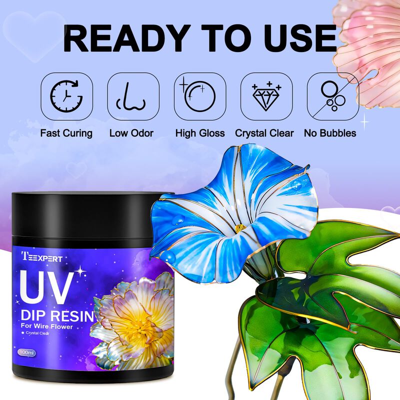 Kit De Manualidades Teexpert Resina Uv Para Sum... image number null