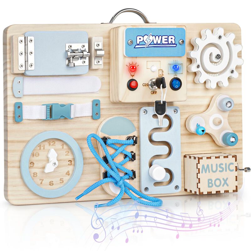 Tablero Ocupado Montessori Joyreal con Luces LE... image number null
