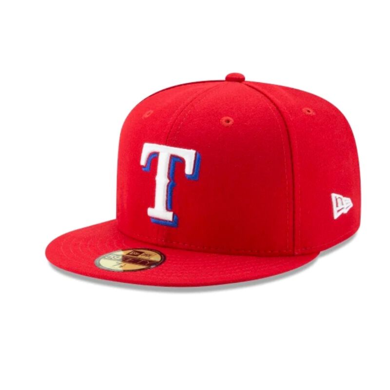 Gorra New Era 59fifty 7 Texas Rangers Authentic... image number null