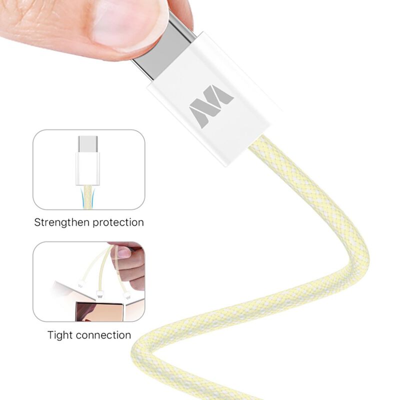 Cable Datos Mybat Usb-c A Usb-c 1m 60w Universa... image number null