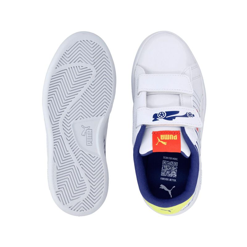 Tenis Puma Smash 3.0 Poised 2 Race Para Ni&ntilde;os 1... image number null