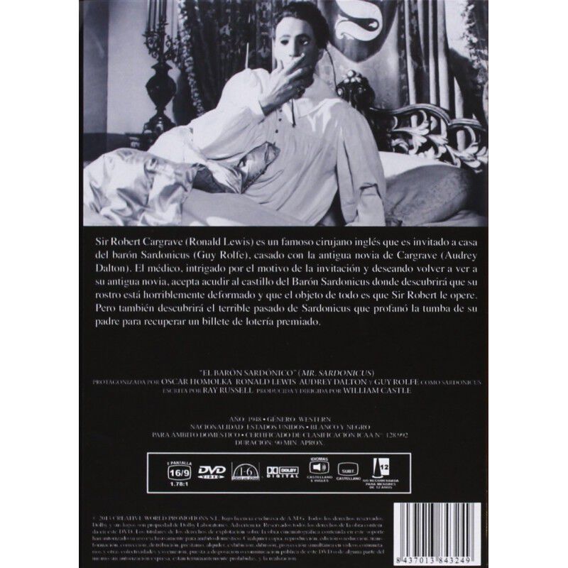 El Baron Sardonicus (dvd) image number null