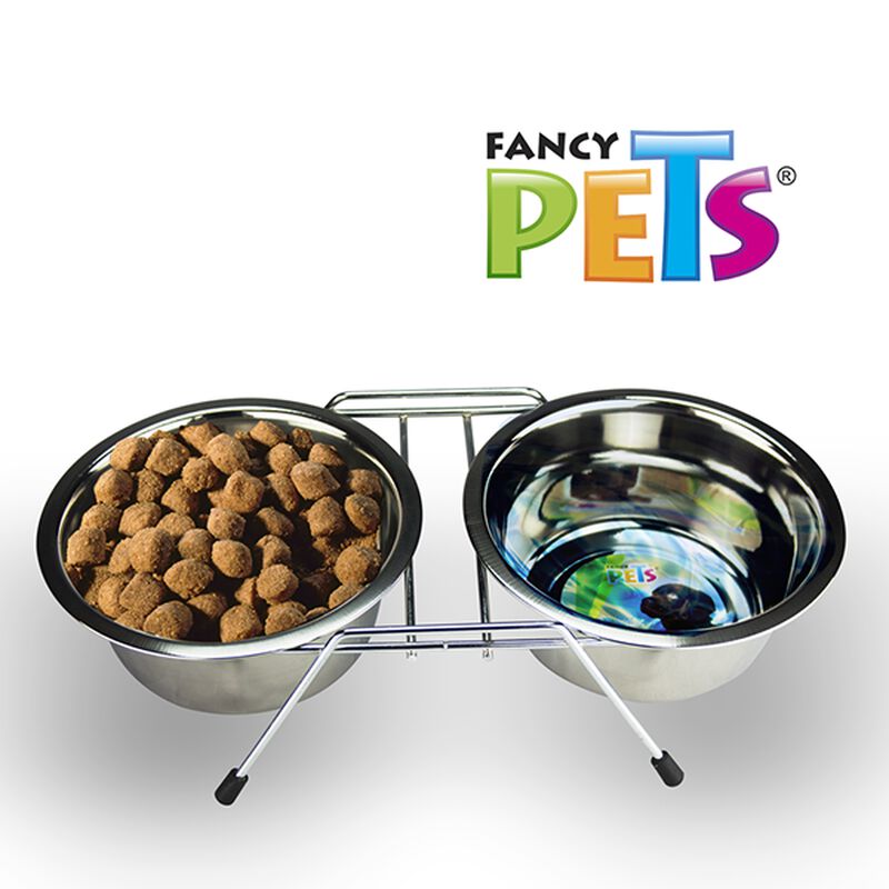 Fancy Pets Comedero Doble 32 Oz (950 Ml) image number null