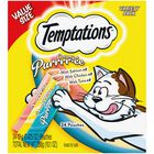 Pur&eacute; Cremoso De Pollo, Salm&oacute;n Y At&uacute;n Cat Treats Temptations 24 X 12 Ml