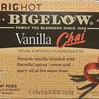 T&eacute; Bigelow Vanilla Chai En C&aacute;psulas K-cup - 12 Unidades