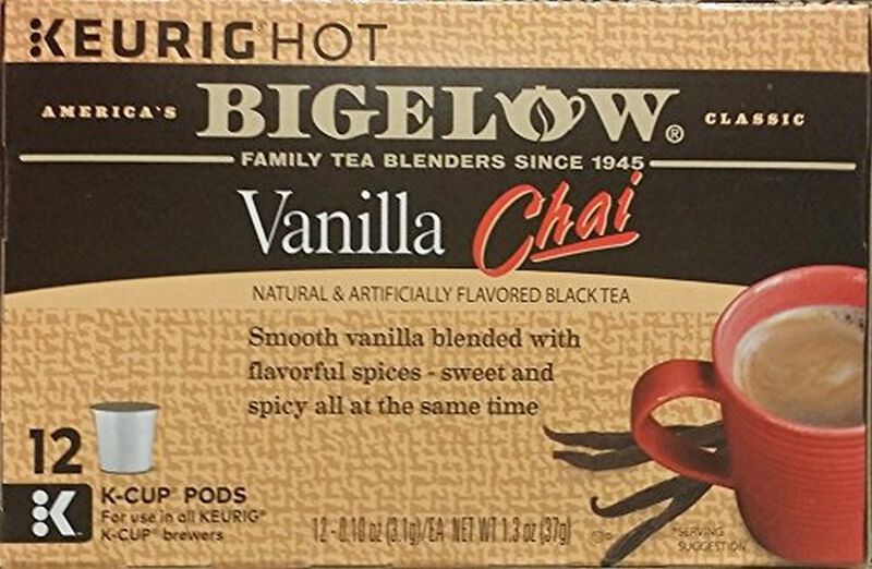 T&eacute; Bigelow Vanilla Chai En C&aacute;psulas K-cup - 12 ... image number null