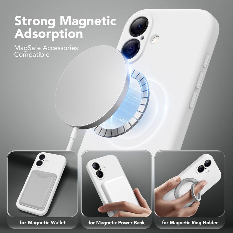 Funda magn&eacute;tica Suydanbox para iPhone 17 de sil... image number null
